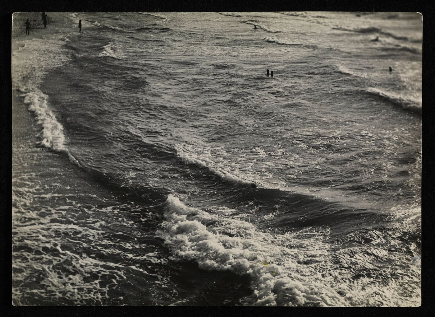Międzyzdroje w 1949 roku — fot. Jan Bułhak